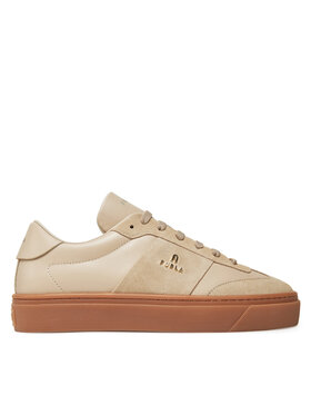 Furla Furla Sneakersy Enjoy Lace-Up YI79ENJ BX3712 PT 8E000 Écru