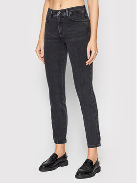 Wrangler Wrangler Džínsy Soft Eclipse W26LZJ43Q Čierna Slim Fit