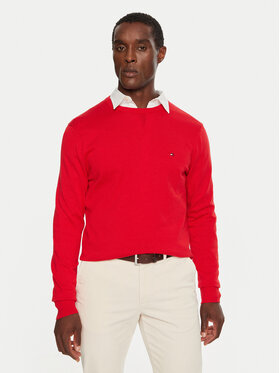 Tommy Hilfiger Tommy Hilfiger Pullover MW0MW14748 Rot Regular Fit
