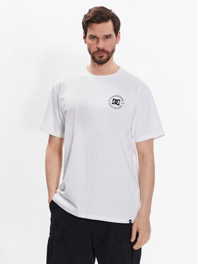 DC DC T-Shirt Star Pilot ADYZT04991 Λευκό Relaxed Fit