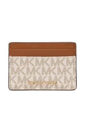 MICHAEL Michael Kors MICHAEL Michael Kors Etui pentru carduri Jet Set 34F1GJ6D0B Bej