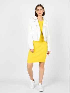Silvian Heach Silvian Heach Kurtka przejściowa GPP23302GB Biały Slim Fit