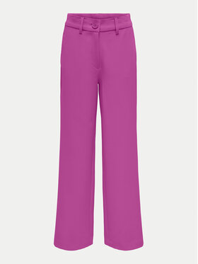 Kids ONLY Kids ONLY Szövet nadrág Lana Berry 15300093 Rózsaszín Straight Fit