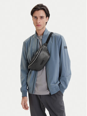 Calvin Klein Calvin Klein Torbica za okrog pasu﻿ Emblem Aop Coated Waistbag LV04D3135G Črna