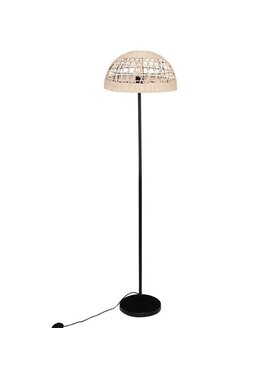 MIAhome MIAhome Lampa podłogowa z ozdobnym kloszem 150,5 cm Beżowy