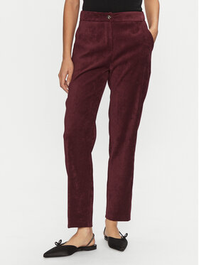 ARTIGLI ARTIGLI Riidest püksid ACPA000633 Bordoopunane Regular Fit