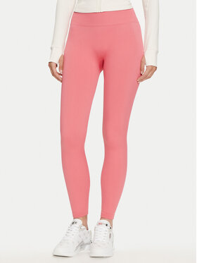 Guess Guess Legginsy V4YB00 Z3F90 Różowy Slim Fit