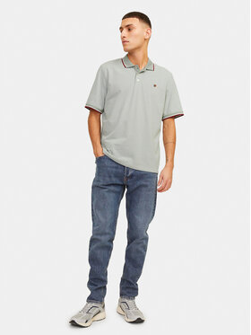 Jack&Jones Polo Majica Bluwin 12169064 Siva Regular Fit