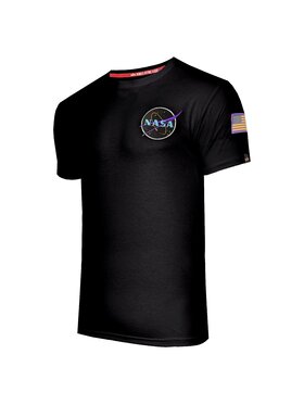 Alpha Industries Alpha Industries T-Shirt AI.176507 Czarny Regular Fit