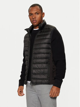 Calvin Klein Calvin Klein Veste Side Logo K10K108292 Melns Regular Fit