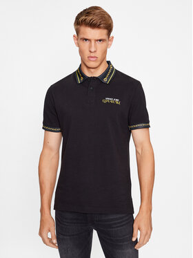 Versace Jeans Couture Versace Jeans Couture Polo majica 75GAGT01 Črna Regular Fit