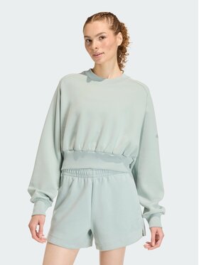 adidas adidas Bluza 151635 Zielony Loose Fit