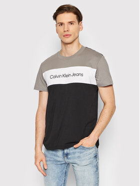 Calvin Klein Jeans Calvin Klein Jeans Тишърт J30J320184 Черен Regular Fit
