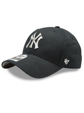 47 Brand 47 Brand Kapa s šiltom MLB New York Yankees Retro Stripe Under 47 MVP B-RETMU17GWP-BK Črna
