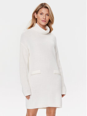 Liu Jo Liu Jo Rochie tricotată MF3076 MA51I Alb Relaxed Fit