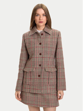 Tommy Hilfiger Tommy Hilfiger Bunda pro přechodné období Seasonal WW0WW46656 Béžová Slim Fit