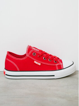 BIG STAR BIG STAR Trampki JJ374402_603 Czerwony