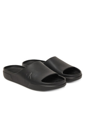 Calvin Klein Calvin Klein Natikači *J Chunky Slide Onepiece Ru YM0YM01394 Črna