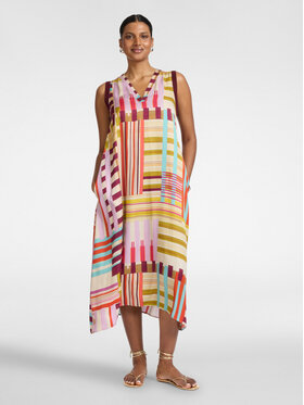 Elena Mirò Elena Mirò Abito da cocktail 7035P000354N001 Rosa A-Line Fit