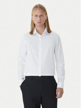Calvin Klein Calvin Klein Риза LV019EU060 Бял Extra Slim Fit