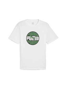 Puma Puma T-Shirt 680174 Biały Regular Fit
