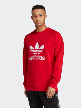 adidas adidas Bluza adicolor Classics Trefoil IA4855 Czerwony Regular Fit