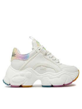 Buffalo Buffalo Sneakers Binary C 1636090 Alb