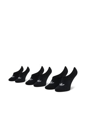 adidas adidas Σετ 3 ζευγάρια κάλτσες σοσόνια unisex No-Show Socks 3P FM0677 Μαύρο