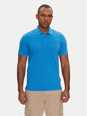 Napapijri Napapijri Tricou polo Elbas NP0A4GDL Albastru Regular Fit