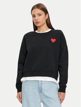 Vero Moda Vero Moda Μπλούζα Maly 10329164 Μαύρο Oversize