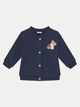 United Colors Of Benetton United Colors Of Benetton Bluză 35Q2A501F Bleumarin Regular Fit