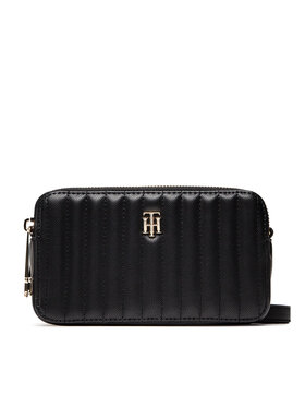 Tommy Hilfiger Tommy Hilfiger Sac à main Th Timeless Camer Bag Quilted AW0AW13143 Noir