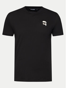 KARL LAGERFELD KARL LAGERFELD Тишърт 755021 552224 Черен Regular Fit