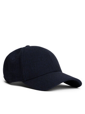 Tommy Hilfiger Tommy Hilfiger Шапка с козирка Th Flag Herringbone 6 Panel Cap AM0AM13784 Тъмносин