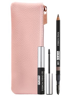 PUPA Milano PUPA Milano Eyebrow Essential Kit Zestaw do makijażu 001 Blonde