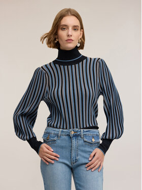 Motivi Motivi Cardigan M036W003711N0S3 Blu Regular Fit