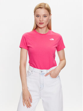 The North Face The North Face T-shirt Simple Dome NF0A4T1A Ružičasta Regular Fit