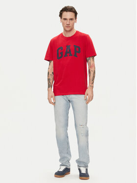 Gap T-shirt 856659-05 Crvena Regular Fit