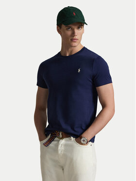Polo Ralph Lauren Polo Ralph Lauren Tričko 710671438525 Tmavomodrá Slim Fit