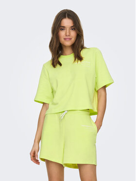 ONLY ONLY Суитшърт 15293691 Зелен Regular Fit