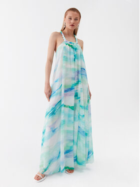 Patrizia Pepe Patrizia Pepe Коктейльна сукня 2A2591/A240-XV85 Голубий Regular Fit