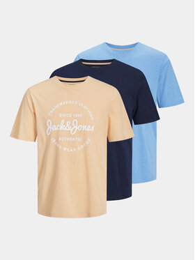 Jack&Jones Jack&Jones Σετ 3 T-Shirts Jjforest 12256943 Έγχρωμο Standard Fit