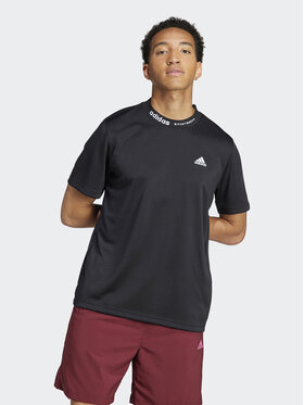 adidas adidas Tričko IJ6460 Čierna Loose Fit