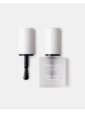 INGLOT INGLOT High Gloss Playinn Top coat Bezbarwny
