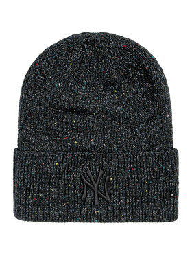New Era New Era Berretto Wmns Glitter Beanie New York Yankees Hat Nero