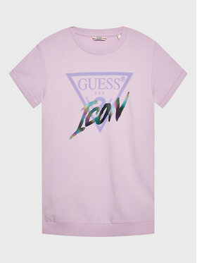 Guess Guess Vestito da giorno J3RK01 KB4O0 Viola Regular Fit