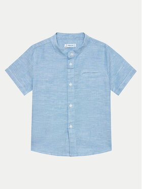 Mayoral Mayoral Hemd 3113 Blau Regular Fit