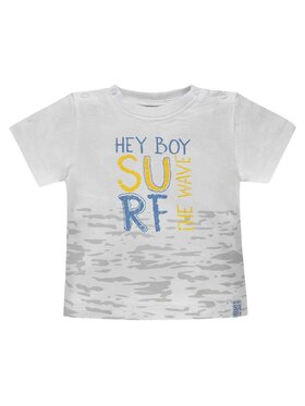 Kanz Kanz T-Shirt 1832581-1000 Biały Basic Fit