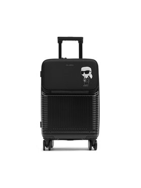 KARL LAGERFELD KARL LAGERFELD Малък твърд куфар 236W3196 Черен