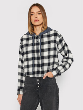 American Eagle American Eagle Риза 035-1354-3804 Сив Relaxed Fit
